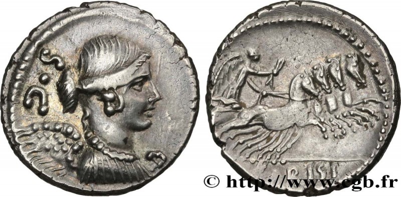 CARISIA
Type : Denier 
Date : 46 AC. 
Mint name / Town : Rome 
Metal : silver 
M...