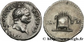 VESPASIAN
Type : Denier 
Date : 78 
Mint name / Town : Rome 
Metal : silver 
Millesimal fineness : 900  ‰
Diameter : 19  mm
Orientation dies : 7  h.
W...