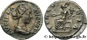 LUCILLA
Type : Denier 
Date : c. 163-164 
Mint name / Town : Rome 
Metal : silver 
Millesimal fineness : 800  ‰
Diameter : 18  mm
Orientation dies : 1...