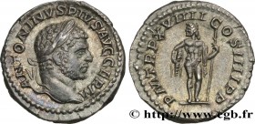 CARACALLA
Type : Denier 
Date : 215 
Mint name / Town : Rome 
Metal : silver 
Millesimal fineness : 500  ‰
Diameter : 19  mm
Orientation dies : 12  h....