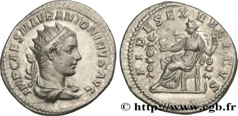 ELAGABALUS
Type : Antoninien 
Date : août - décembre 
Date : 218 
Mint name / To...