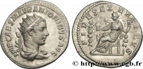ELAGABALUS
Type : Antoninien 
Date : août - décembre 
Date : 218 
Mint name / Town : Rome 
Metal : silver 
Millesimal fineness : 500  ‰
Diameter : 22 ...