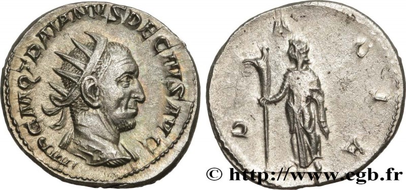 TRAJAN DECIUS
Type : Antoninien 
Date : 250 
Mint name / Town : Rome 
Metal : bi...