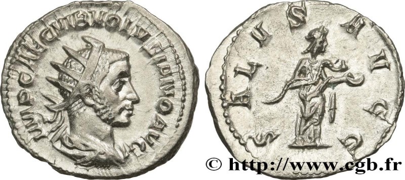 VOLUSIAN
Type : Antoninien 
Date : 252 
Mint name / Town : Rome 
Metal : billon ...