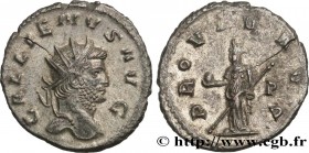 GALLIENUS
Type : Antoninien 
Date : 261-262 
Mint name / Town : Rome 
Metal : billon 
Millesimal fineness : 100  ‰
Diameter : 21,5  mm
Orientation die...