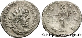 POSTUMUS
Type : Antoninien 
Date : 263-265 
Mint name / Town : Trèves 
Metal : billon 
Millesimal fineness : 100  ‰
Diameter : 20  mm
Orientation dies...