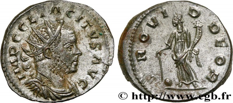 TACITUS
Type : Aurelianus 
Date : novembre - décembre 
Date : 275 
Mint name / T...