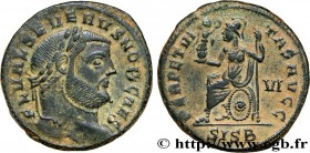 SEVERUS II
Type : Follis ou nummus 
Date : 305-306 
Mint name / Town : Siscia 
Metal : copper 
Diameter : 27,5  mm
Orientation dies : 6  h.
Weight : 1...