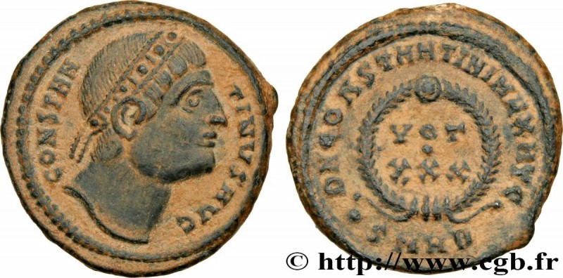 CONSTANTINE I THE GREAT
Type : Centenionalis ou nummus 
Date : 327-329 
Mint nam...