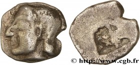 MASSALIA - MARSEILLE
Type : Obole du type du trésor d'Auriol à la tête d'Artémis 
Date : c. 475-460 AC. 
Mint name / Town : Marseille (13) 
Metal : si...
