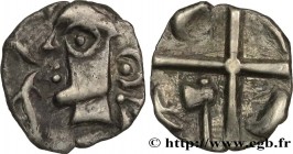 GALLIA - SOUTH WESTERN GAUL - VOLCÆ TECTOSAGES (Area of Toulouse)
Type : Obole de style “cubiste” 
Date : Ier siècle avant J.-C. 
Metal : silver 
Diam...