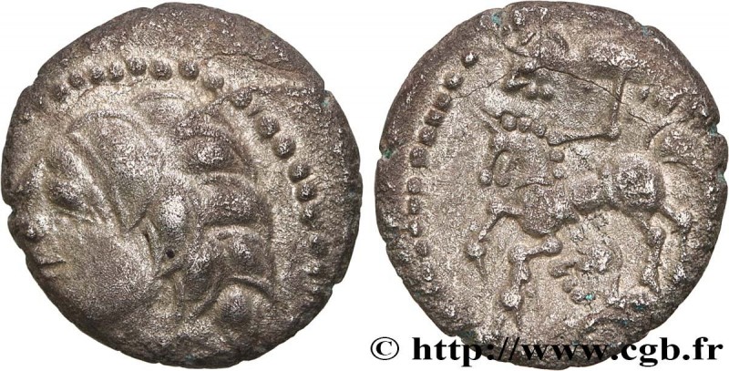 GALLIA - SANTONES / MID-WESTERN, Unspecified
Type : Drachme aux mèches aquitaniq...