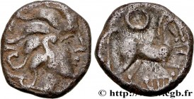 EDUENS, ÆDUI (BIBRACTE, Area of the Mont-Beuvray)
Type : Denier à la lyre 
Date : c. avant 52 AC. 
Mint name / Town : Autun (71) 
Metal : silver 
Diam...