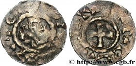 CHARLES III THE SIMPLE
Type : Denier 
Date : 1020-1030 
Date : n.d. 
Mint name / Town : Troyes 
Metal : silver 
Diameter : 19,5  mm
Orientation dies :...