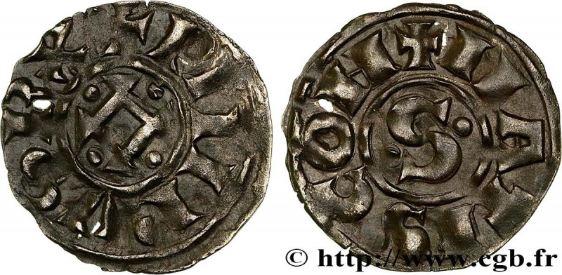 PHILIP I OF France
Type : Denier, 2e type 
Date : n.d. 
Mint name / Town : Mâcon...