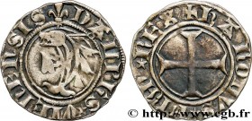 CHARLES VIII
Type : Liard du Dauphiné 
Date : 10/07/1488 
Date : n.d. 
Mint name / Town : Romans 
Metal : billon 
Millesimal fineness : 212  ‰
Diamete...