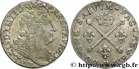 LOUIS XIV "THE SUN KING"
Type : Vingt sols aux insignes 
Date : 1707 
Mint name / Town : Rouen 
Quantity minted : 2684685 
Metal : silver 
Millesimal ...