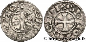 CHAMPAGNE - PROVINS AND SENS
Type : Denier 
Date : c. 1000-1050 
Date : n.d. 
Mint name / Town : Provins ou Sens 
Metal : silver 
Diameter : 22  mm
Or...