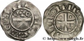 CHAMPAGNE - PROVINS AND SENS
Type : Denier 
Date : c. 1050-1100 
Date : n.d. 
Mint name / Town : Sens 
Metal : silver 
Diameter : 20  mm
Orientation d...