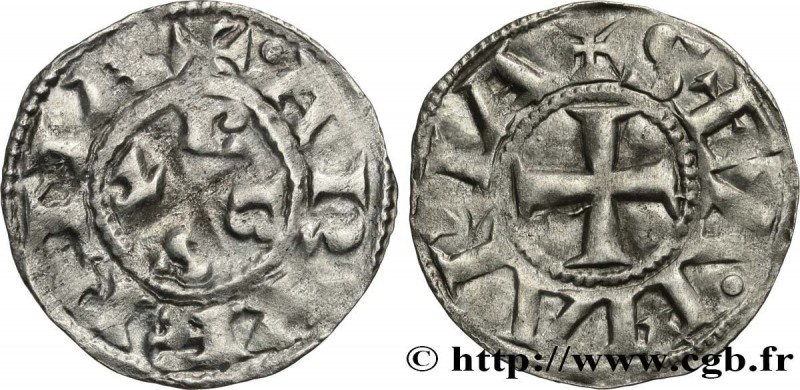 AUVERGNE - BISHOPRIC OF CLERMONT - ANONYMOUS
Type : Denier 
Date : c. 1030-1060 ...