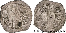 LORRAINE - BISHOPRIC OF TOUL - JEAN D'ARZILLIÈRES
Type : Denier 
Date : c. 1310-1320 
Mint name / Town : Liverdun 
Metal : silver 
Diameter : 13  mm
O...