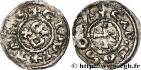 LANGUEDOC - COUNTY OF CARCASSONNE - RAYMOND I ?
Type : Denier anonyme 
Date : c. 1000 
Date : n.d. 
Mint name / Town : Carcassonne 
Metal : silver 
Di...