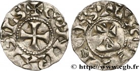 LYONNAIS - LYON - CONRAD THE PACIFIC 
Type : Denier 
Date : c. 960-980 
Mint name / Town : Lyon 
Metal : silver 
Diameter : 20,5  mm
Orientation dies ...