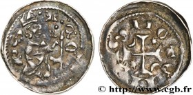 LORRAINE - METZ - ADHÉMAR DE MONTEIL
Type : Denier 
Date : (1072-1090) 
Date : n.d. 
Mint name / Town : Metz 
Metal : silver 
Diameter : 15  mm
Orient...