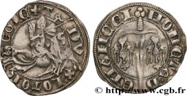 LORRAINE - DUCHY OF LORRAINE - THIBAUT II
Type : Quart de gros dit “spadin” 
Date : n.d. 
Mint name / Town : Nancy 
Metal : silver 
Diameter : 17,5  m...