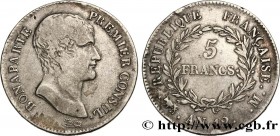 CONSULATE
Type : 5 francs Bonaparte Premier Consul 
Date : An 12/XI (1803-1804) 
Mint name / Town : Toulouse 
Quantity minted : --- 
Metal : silver 
M...
