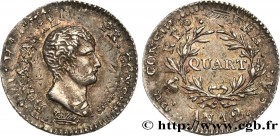 CONSULATE
Type : Quart (de franc) Bonaparte Premier Consul, Fauté 
Date : An 12 (1803-1804) 
Mint name / Town : Paris 
Quantity minted : 171359 
Metal...