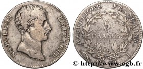 PREMIER EMPIRE / FIRST FRENCH EMPIRE
Type : 5 francs Napoléon Empereur, type intermédiaire 
Date : An 12 (1803-1804) 
Mint name / Town : Limoges 
Quan...