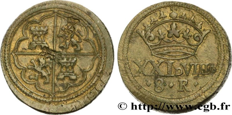 SPAIN
Type : Poids monétaire pour la pièce de 8 Reales 
Date : (XVIIe-XVIIIe siè...