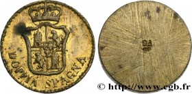 SPAIN (KINGDOM OF) - MONETARY WEIGHT
Type : Poids monétaire pour le quadruple réal d’Espagne appellé “doppia” ou “doblon” 
Date : (XVIIIe siècle) 
Dat...