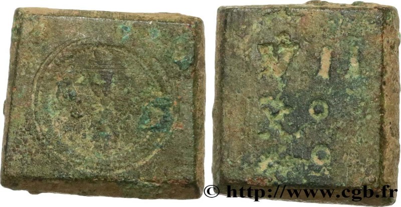 HENRI III TO LOUIS XIV - COIN WEIGHT
Type : Poids monétaire pour le quart d’écu ...