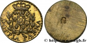 ITALY - DUCHY OF PARMA - MONETARY WEIGHT
Type : Poids monétaire pour la doppia 
Date : (après 1793) 
Date : n.d. 
Metal : brass 
Diameter : 21  mm
Wei...