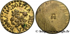 ITALY - MONETARY WEIGHT
Type : Poids monétaire pour la doppia de Rome 
Date : (XVIIe-XVIIIe siècles) 
Date : n.d. 
Metal : brass 
Diameter : 19  mm
We...