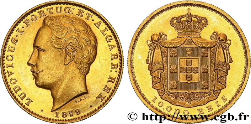 PORTUGAL - KINGDOM OF PORTUGAL - LUIS I
Type : 10.000 Reis 
Date : 1879 
Mint na...