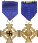 Germany Cross Medal (1938) For 40 years of civil service 2nd class in a box. The original title of the award in German is Das Treudienst-Ehrenzeichen ...