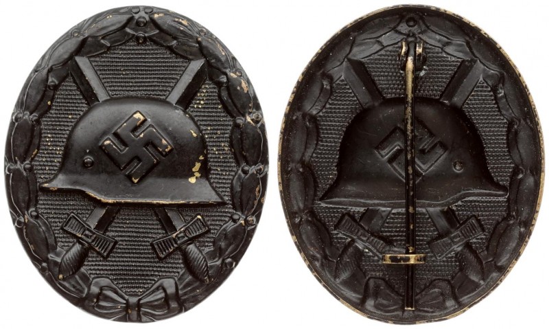 Germany Wound Badge in black(1939). Wound badge for the army 1939 in black; cent...