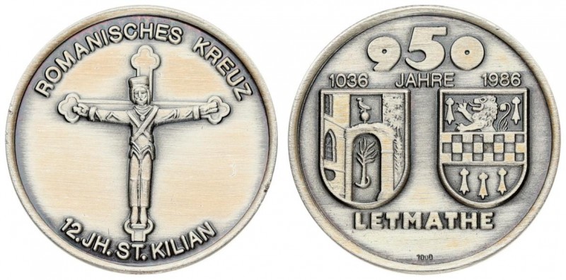 Germany Medal 1986 On the occasion of the anniversary 950 years Letmathe this si...
