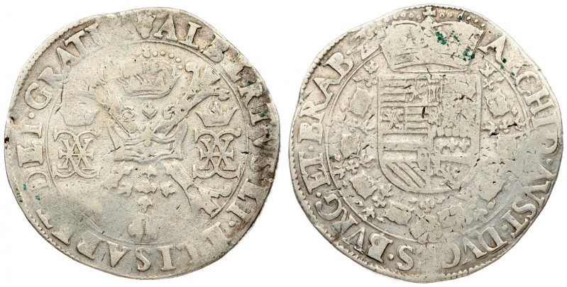 Spanish Netherlands BRABANT 1 Patagon (1612-21) Antwerp. Albert & Isabella (1612...