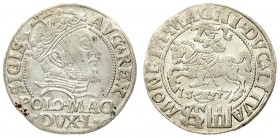 Lithuania 1 Grosz 1547 Vilnius. Sigismund II Augustus (1545-1572) - Lithuanian coins 1547 Vilnius; ending inscriptions L / LITVA. Silver. Cesnulis-Iva...