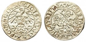 Lithuania 1/2 Grosz 1549 Vilnius. Sigismund II Augustus (1545-1572) - Lithuanian coins 1549 Vilnius; ending inscriptions L / LITVA; rarer variant with...