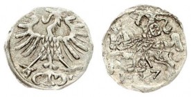 Lithuania 1 Denar 1557 Vilnius Sigismund II Augustus (1545-1572) - Lithuanian coins 1557 Vilnius. Silver. Cesnulis-Ivanauskas 2SA16-7; Tyszkiewicz 10 ...