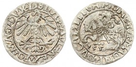 Lithuania 1/2 Grosz 1558 Vilnius. Sigismund II Augustus (1545-1572) - Lithuanian coins 1558 Vilnius; endings of the inscriptions L / LITVA. Silver. Ce...