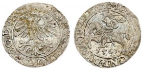 Lithuania 1/2 Grosz 1561 Vilnius Sigismund II Augustus (1545-1572) Lithuanian coins 1561 Vilnius. Ending of inscriptions LI / LITVA. Silver. Cesnulis-...