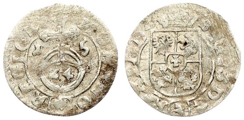 Poland 1/24 Thaler 1615 Sigismund III Vasa (1587-1632).Averse: Crowned shield. R...