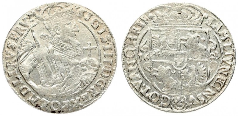 Poland 1 Ort 1623 Bydgoszcz. Sigismund III Vasa(1587-1632). Crown coins ort 1623...