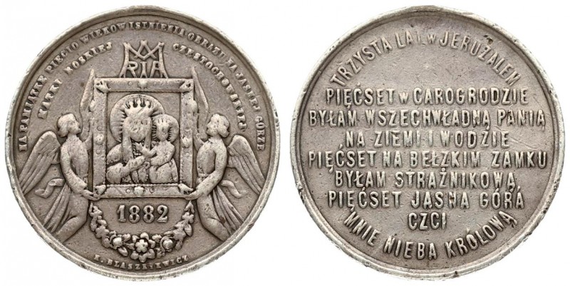 Poland Medal 1882 commemorating the Jubilee of the Miraculous Picture of Our Lad...